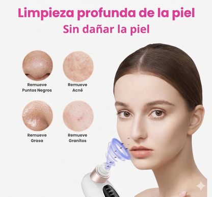 HydraPore™  Quita Puntos Negros con Doble Tanque de Agua